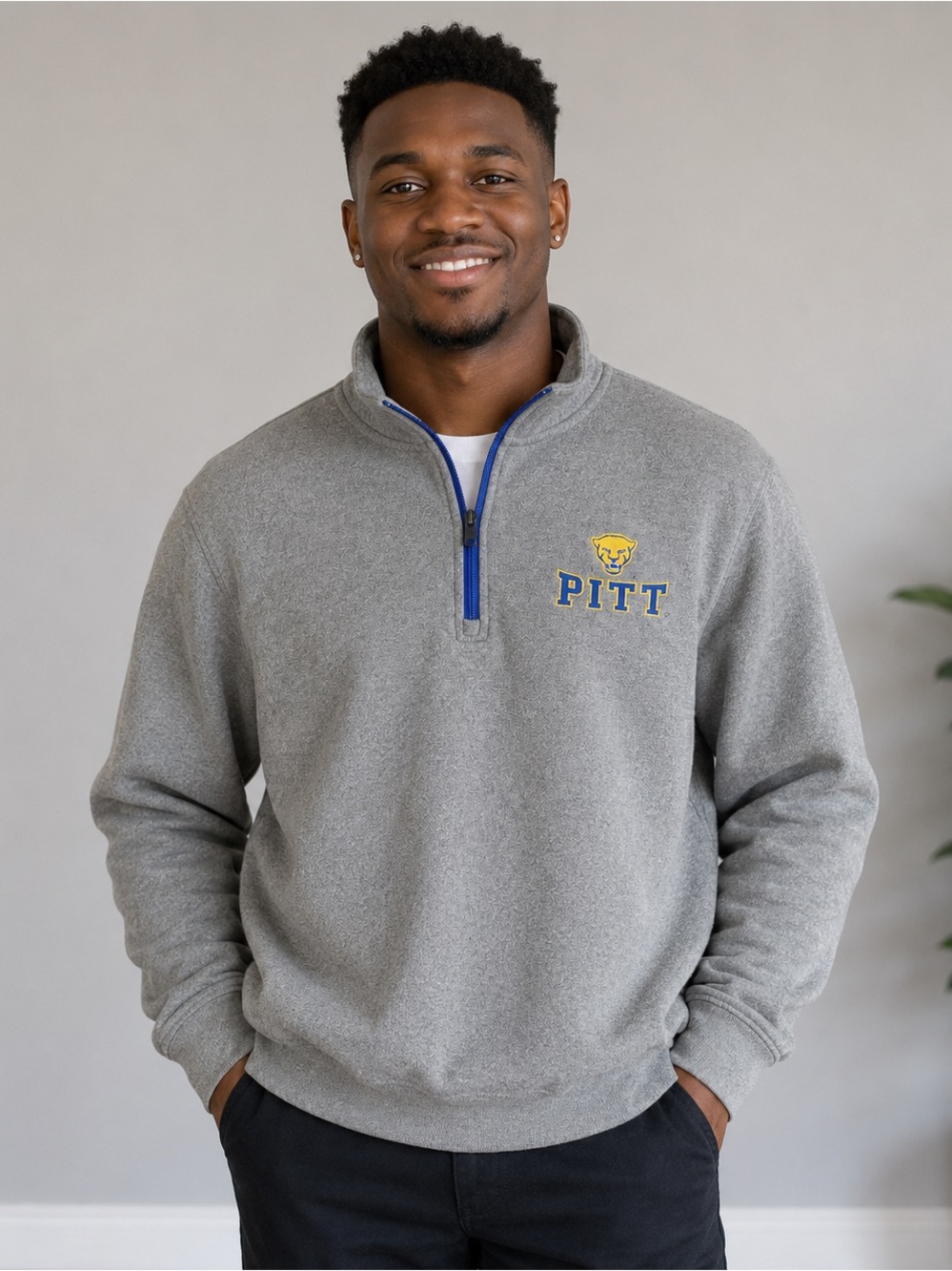 Colosseum University of Pittsburgh Quarter-Zip Pullover